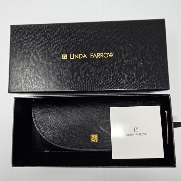 Linda Farrow x Ann Demeulemeester Tortoiseshell Oval Optical  Eyeglass Frame - Picture 8 of 16